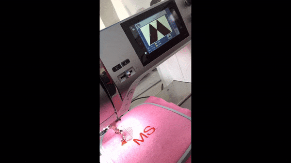 Gif of sewing machine in action